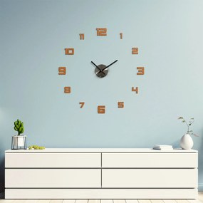 DUBLEZ | Nalepovacie hodiny z dreva - Victoria