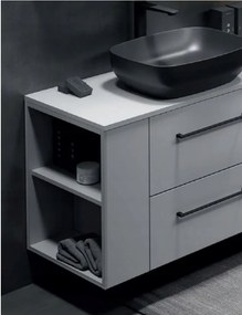Cersanit Larga, modulárna závesná bočná otvorená skrinka 20cm, biela, S932-093