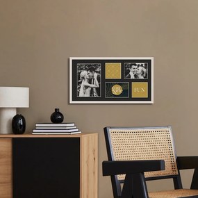 Rámik 29x53 cm Kyoto Black - Styler