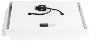 Sada 6 zapustených bodových svetiel biela nastaviteľná AR111 bezrámiková 2-svetlá - Oneon