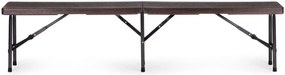 Bestent Cateringová súprava stôl + 2 lavičky 180cm Wooden Brown
