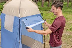 LEAN Plážový prezliekací stan 110x110x190 cm