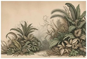 Samolepiaca tapeta prírodná tropická džungľa