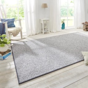BT Carpet, Kusový koberec Wolly 102840, 60x90, šedá, kancelária