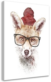 Gario Obraz na plátne Líška v okuliaroch - Robert Farkas Rozmery: 40 x 60 cm