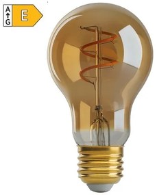 Diolamp LED Filament žiarovka Amber A60 4W/230V/E27/1800K/270Lm/360°/Dim