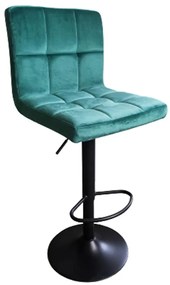 Barová stolička Delta Lr-7142b  8167-25 Tmavozelený