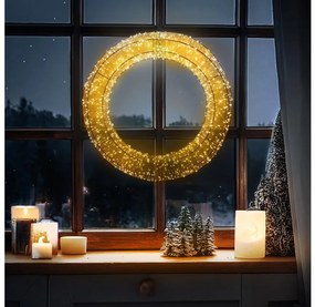 Brilagi - LED vonkajšia vianočná dekorácia LED/6W/230V IP44 veniec 50 cm