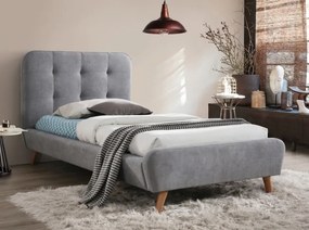 Jednolôžková posteľ TIFFANY Farba: Sivá