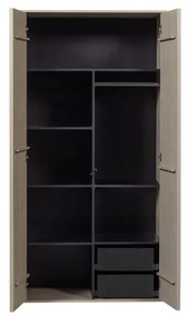 Sivá prídavná polica 2 ks 48x1,5 cm Daily – vtwonen