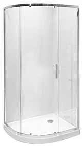 Sprchový kút asymetrický 98x78 cm Jika Tigo H2512110026661