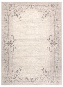 Koberec vlnený ANGEL 6623 / 52022 ornament, s rámom, béžový