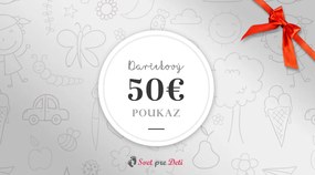 Darčeková poukážka 50€