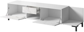 Cama Marmo TV stolík - biela