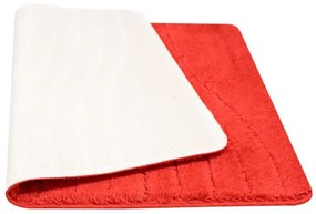 Kúpeľňový koberček Sara Red červený Fale