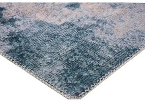 Modro-krémový prateľný koberec 230x160 cm - Vitaus