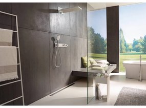 Hansgrohe Rainmaker Select - Hlavová sprcha 580 3jet, biela/chróm 24001400