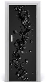 Samolepiace fototapety na dvere abstrakcie 3D 95x205 cm