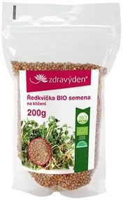 Zdravý deň BIO semená na klíčenie - reďkovka 200g