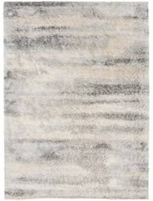 Kusový koberec shaggy Erenay sivý 140x200cm