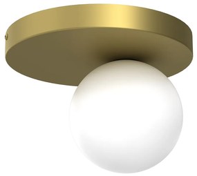 EUlight Stropné svietidlo Bibione, 1x biele sklenené tienidlo, g