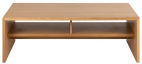 Konferenčný stolík v dekore duba v prírodnej farbe 60x120 cm Arlon – Actona