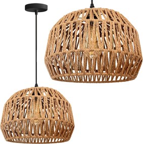 Toolight Toolight, stropné svietidlo 1xE27 APP1291-1CP, béžová, OSW-02423