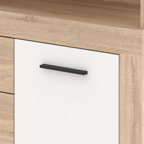 Vintino Komoda LARGO MIDI B 119,5 cm – dub sonoma / biela
