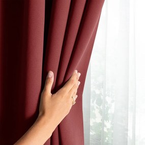 Záves AmeliaHome Blackout s multifunkčnou páskou 140x270 cm ružový