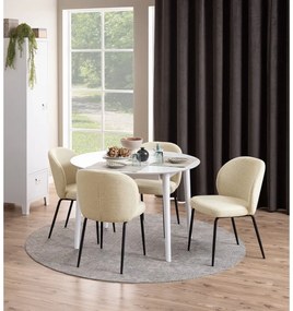 Béžové jedálenské stoličky v súprave 2 ks Patricia - Actona