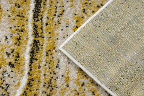 Koberec FUSION 9776 biely / žltý / krémový