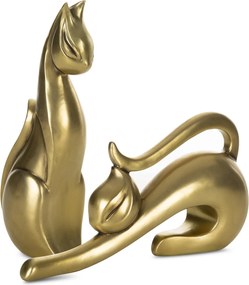 DEKORAČNÁ SOŠKA KATI 28X7X16 CM ZLATÁ