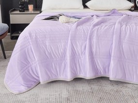 Chladiaca letná prikrývka CELIA, fialová Rozmer: 140 x 200 cm