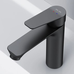 Umývadlová batéria AM.PM Hit FTA02222 jednopáková, čierna