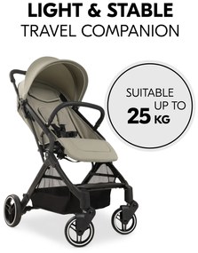Hauck Cestovný kočiar Travel N Care Plus olive green