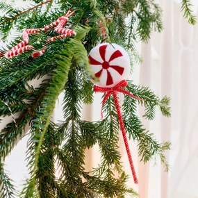 Závesná vianočná dekorácia TWINKLE lízatko 714160