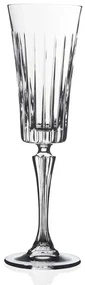 RCR TIMELESS POHÁR NA ŠAMPANSKÉ 210ML SADA 6KS