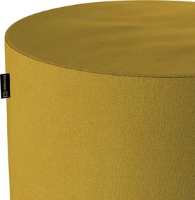 Taburetka valec, tvrdá farba produktu žltá látka zapletaná