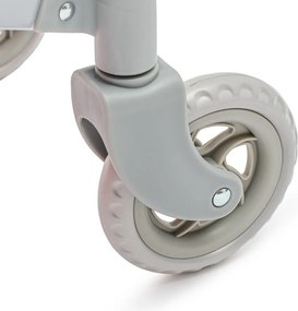 Baby Mix Kočík pre bábiky 2v1 Sophie ružovo-sivá, 63,5 x 37 x 63,5 cm