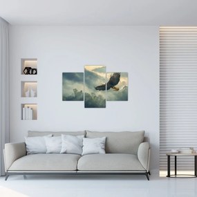 Obraz - Letiaci orol (90x60 cm)