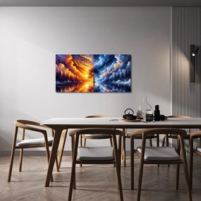 Obraz magický strom života v krajine