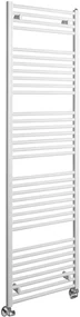 Aqualine Aqualine, DIRECT vykurovacie teleso s bočným pripojením 450x1680 mm, 757 W, biela, ILR64T