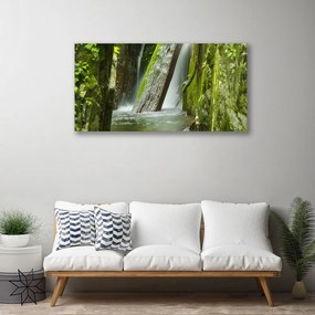 Obraz na plátne Vodopád príroda 140x70 cm