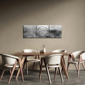 Obraz - Jesenná lúka (s hodinami) (90x30 cm)