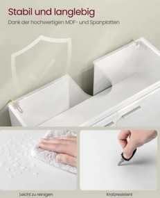 Skrinka pod umývadlo 60 cm BBK505W01