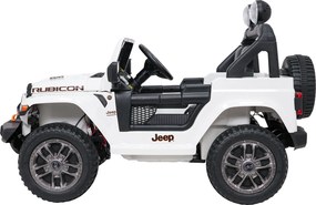 Ramiz Jeep Wrangler Rubicon LIFT elektrické autíčko pre deti biele