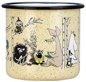 Hrnček Moomin Campers 0,8l, smalt / béžový