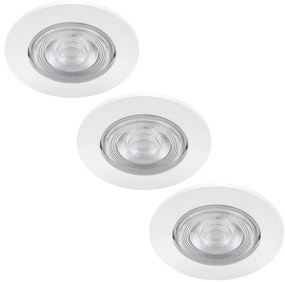 Philips - SADA 3x LED Podhľadové svietidlo TARAGON LED/4,5W/230V 2700K