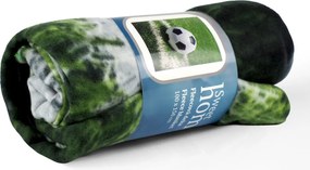 Jerry Fabrics Fleecová deka s motívom Futbal - 100 x 150 cm