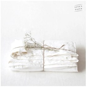 Biela ľanová plachta 230x270 cm White – Linen Tales